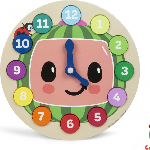 Orologio in legno CoComelon