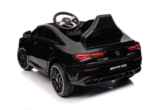 Auto elettrico Mercedes CLA 45s AMG nero laccato 4x4