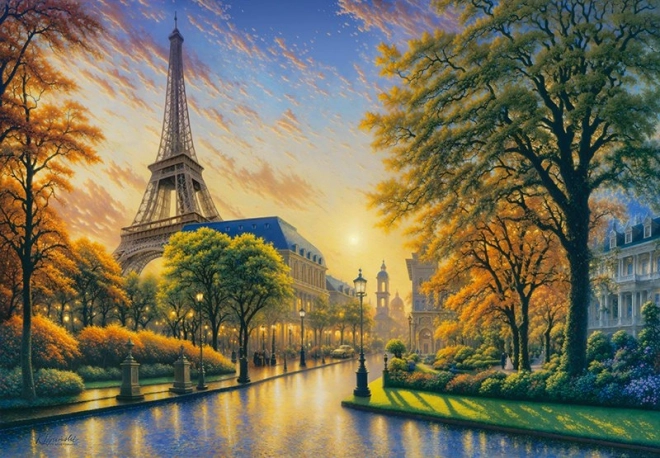 Puzzle eleganza di Parigi 500 pezzi