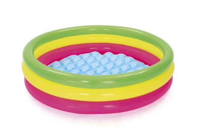 Piscina Gonfiabile Tre Colori 102 x 25 cm