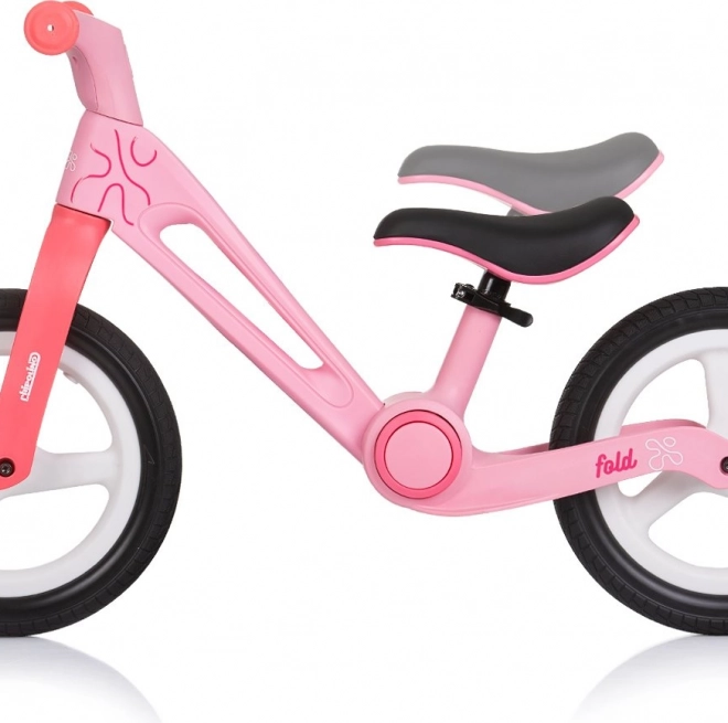 Bicicletta senza pedali per bambini Chipolino Fold X rosa