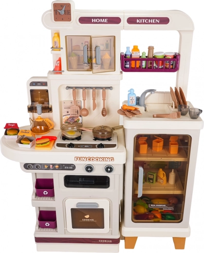 Luci, suoni e vapore come in una vera cucina