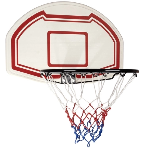 Canestro da basket a parete con tabellone e cerchio