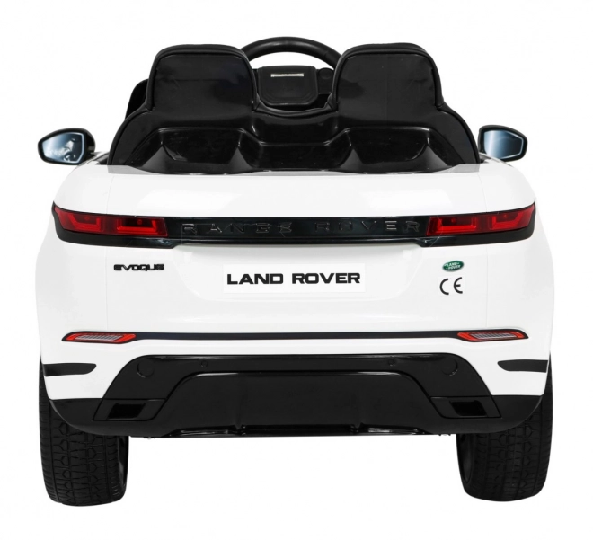 Macchina elettrica Range Rover Evoque bianca
