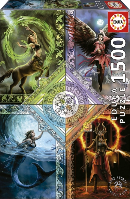 Puzzle Magia Elementare: Zodiaco 1500 pezzi