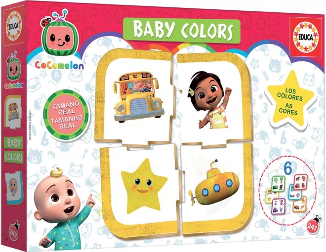 Puzzle Baby Cocomeelon: Impara I Colori