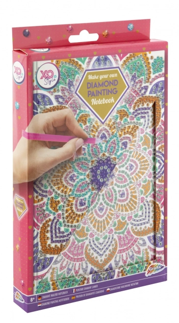 Blocchi da colorare con diamanti Mandala A5