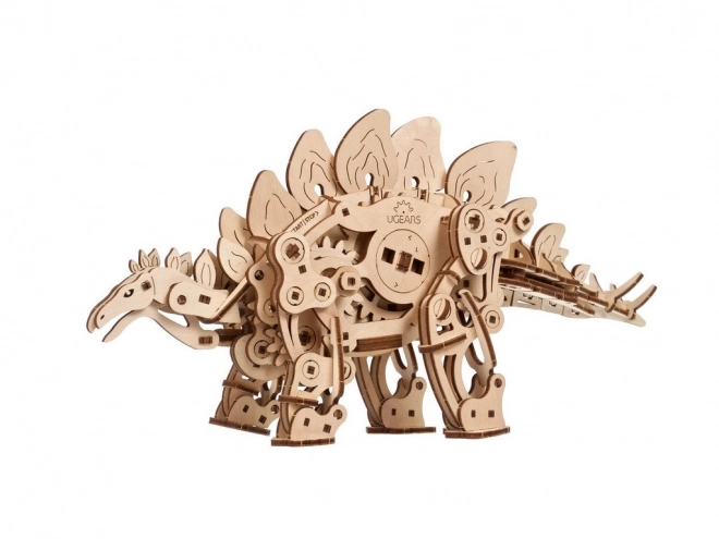 Puzzle meccanico in legno 3D Stegosaurus