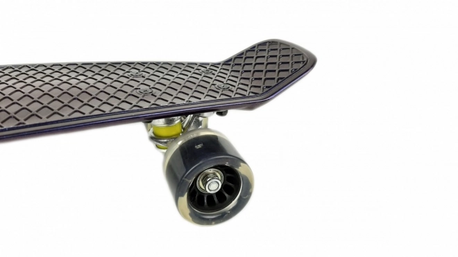 Skateboard con ruote luminose