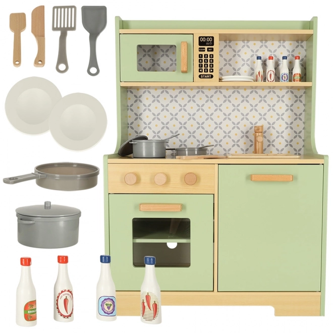 Cucina In Legno Menta Per Bambini