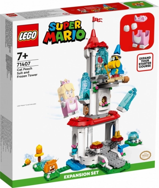 Lego Super Mario - Torre di Ghiaccio di Peach Gatto - Set di Espansione