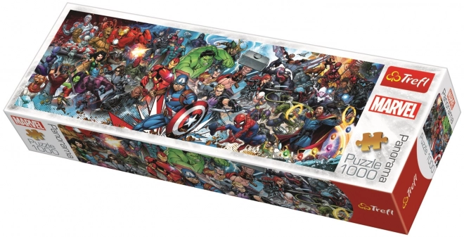 Puzzle Panorama 1000 Pezzi Marvel The Avengers