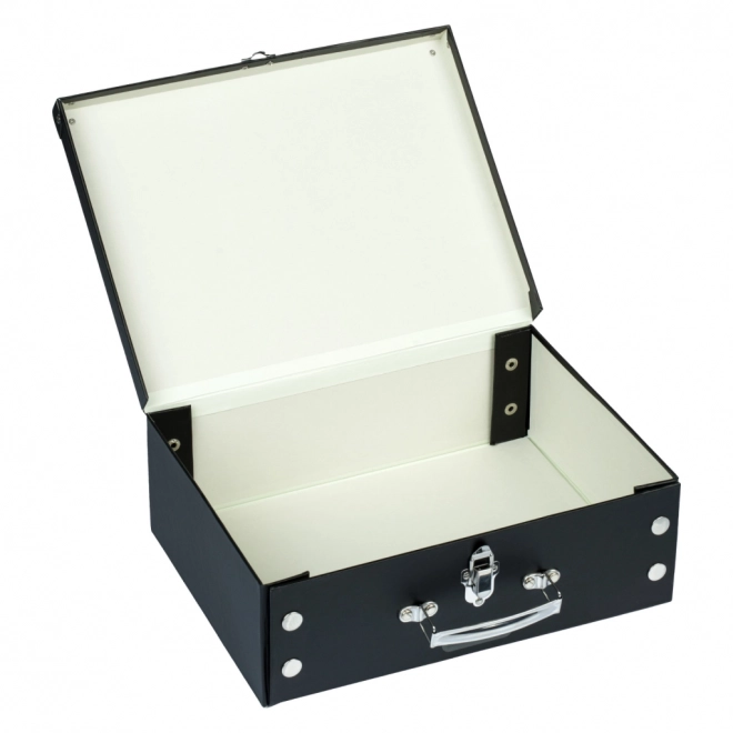 Valigia pieghevole scolastica Baagl Gold con finiture in metallo