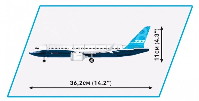 Modello Aereo Boeing 737-8 in Mattoncini COBI