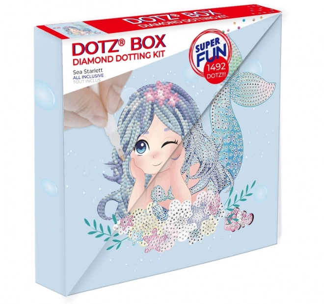 Mozaico di diamanti Diamond Dotz - Stella marina