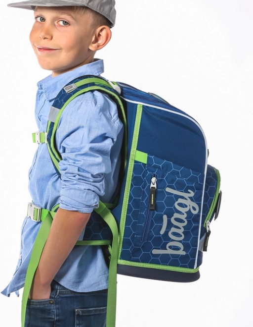 Set di accessori scolastici Baagl Zippy Plus con motivo palla da calcio