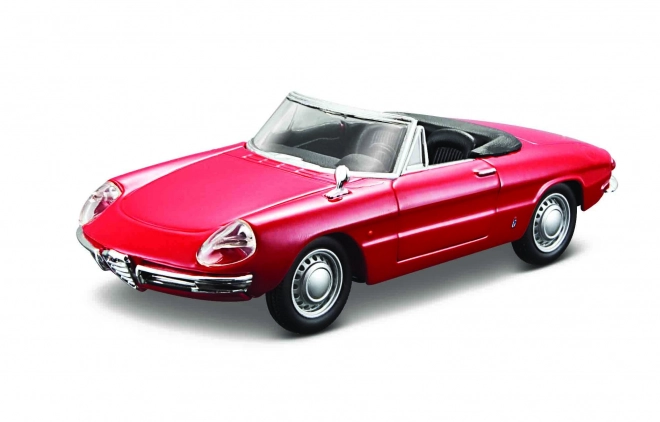 Modellino Alfa Romeo Spider 1966 Rosso