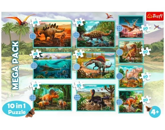 Puzzle mondo dei dinosauri