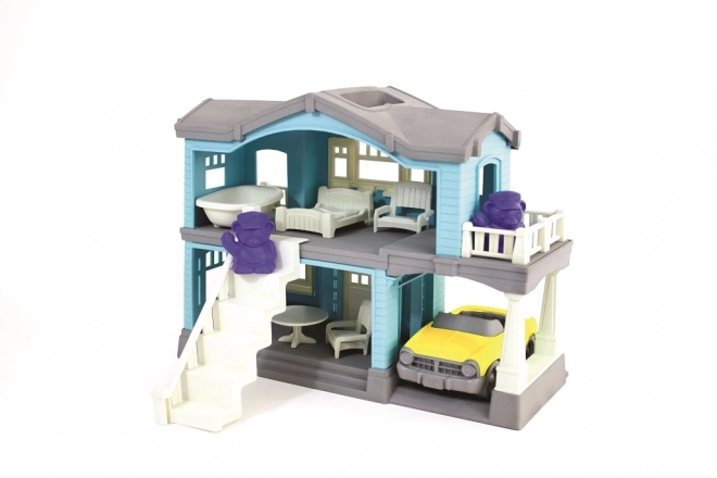 Casa delle Bambole Blu Green Toys