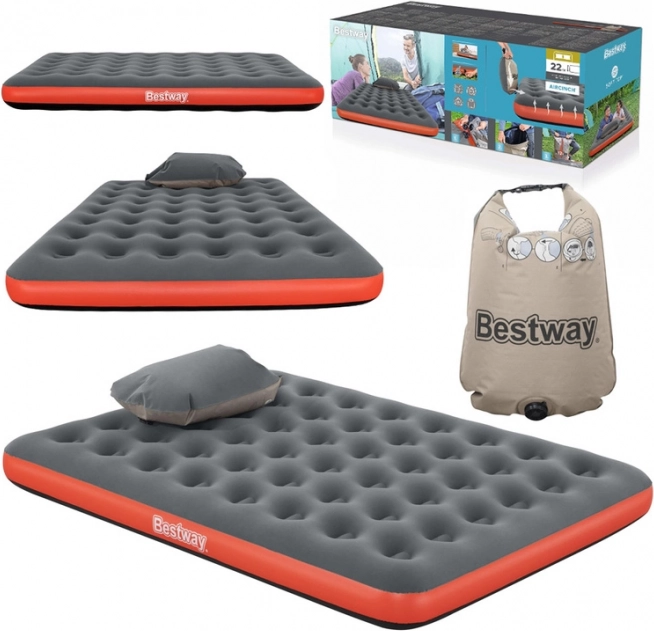 Materasso gonfiabile Bestway per 2 persone 203x152x22 cm