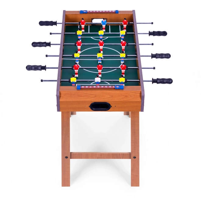 Gioco di calcio balilla in legno 69x35 cm per bambini