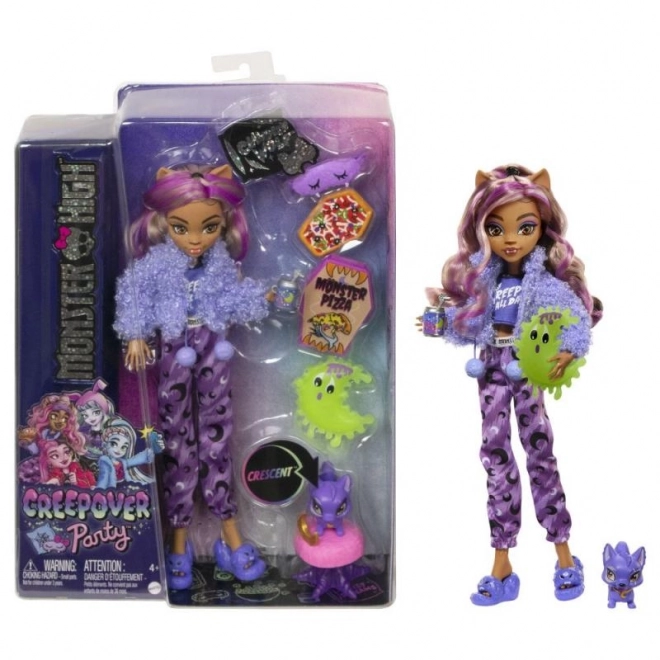 Monster High Creepover Party Poupée - Clawdeen