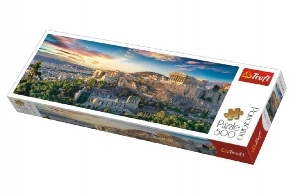 Puzzle panoramico 500 pezzi Acropoli di Atene Trefl