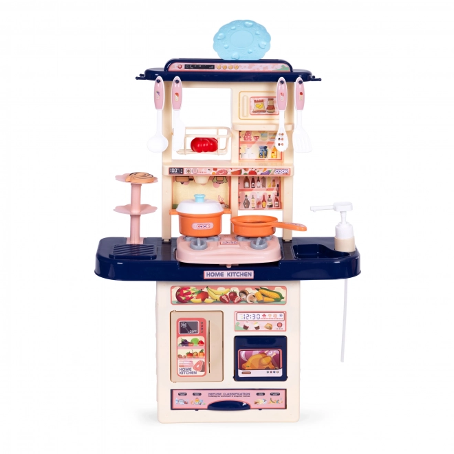 Cucina giocattolo per bambini con suoni e luci LED