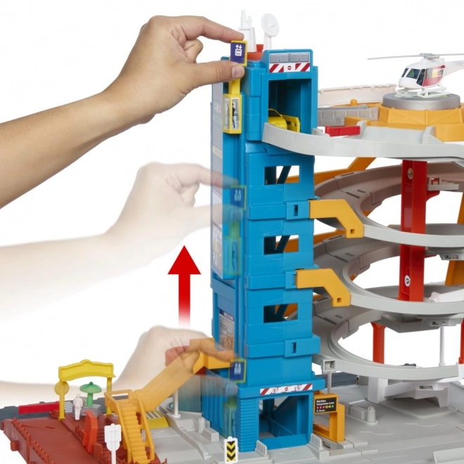 Matchbox action drivers centro di trasporto avventure reali