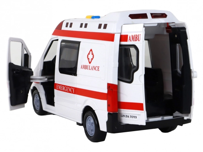 Ambulanza Giocattolo con Effetti Luce e Suono