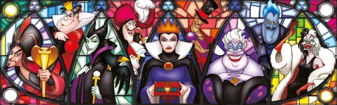 Puzzle panoramico 1000 pezzi Disney Villain