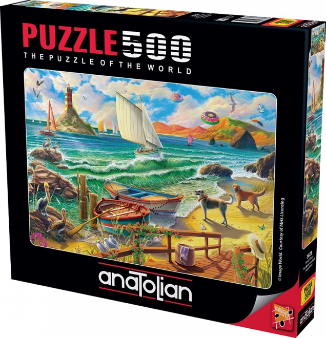 Puzzle Costa 500 Pezzi