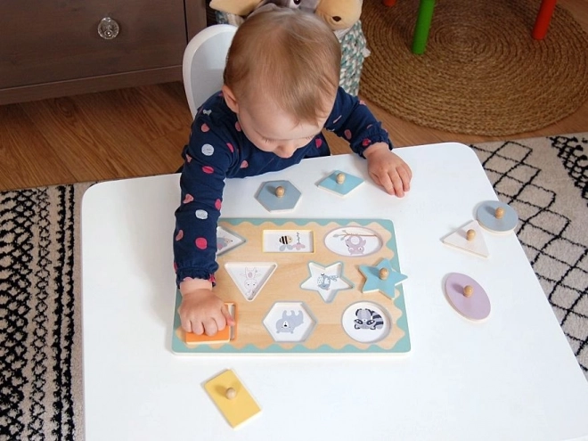 Puzzle con Maniglie per Bambini