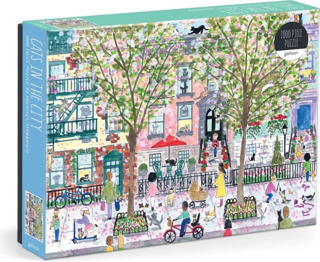 Puzzle Gatti in Città 1000 pezzi