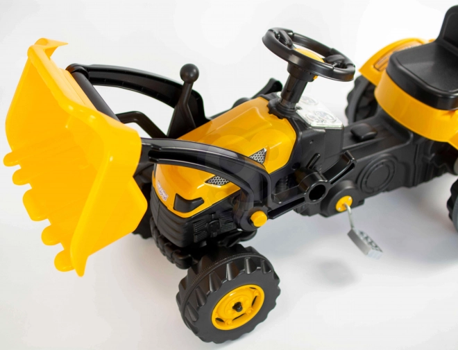Trattore a pedali con bulldozer Woopie