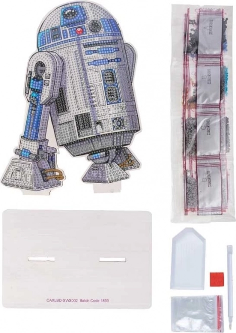 Pittura diamante XL Star Wars: R2-D2