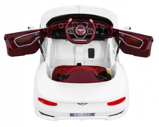 Macchinina Elettrica Bentley EXP 12 Laccata Bianca