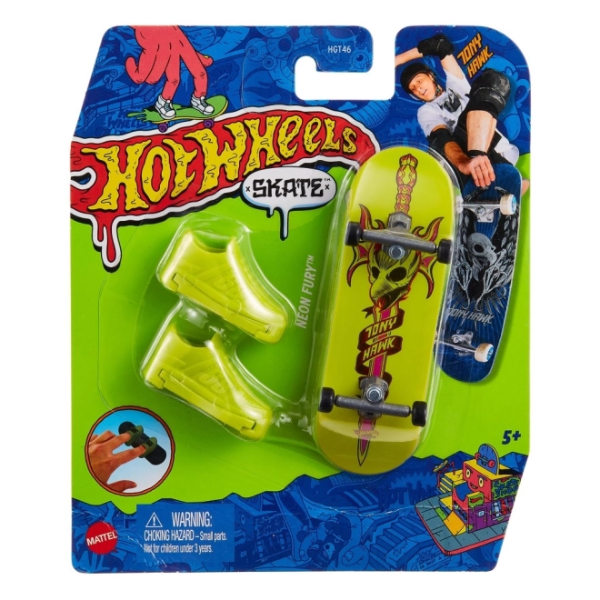 Fingerboard con scarpe di Hot Wheels