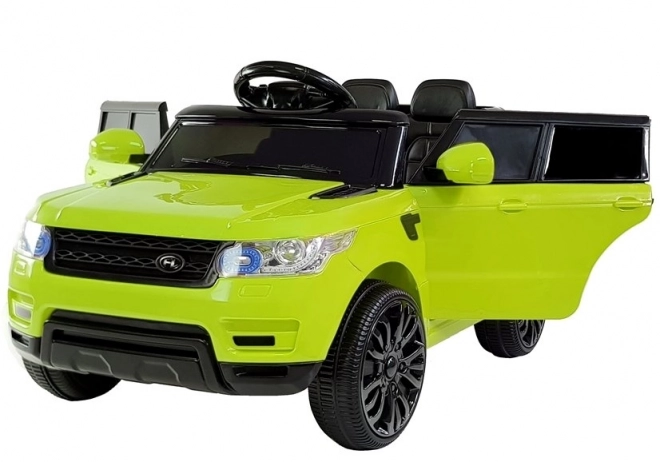 Auto elettrico per bambini verde