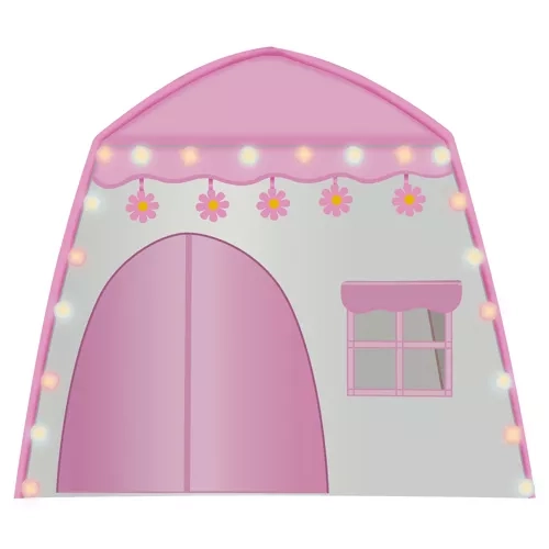 Tenda per bambini con serie luminosa