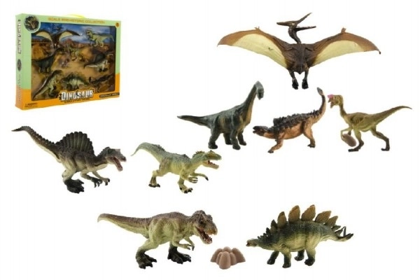 Set di dinosauri in plastica