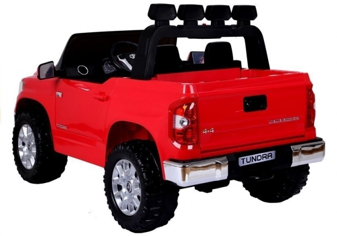 Auto elettrico per bambini Toyota Tundra rossa