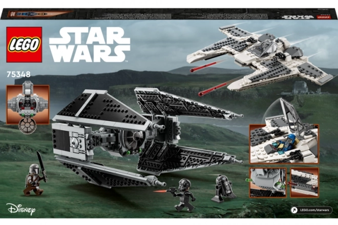 Set Battaglia Mandaloriana Fang Starfighter e TIE Interceptor