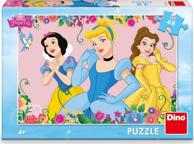 Puzzle Principesse Disney Fiorite 48 Pezzi