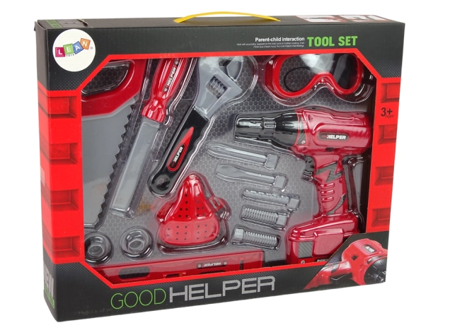 Set di attrezzi in plastica per bambini