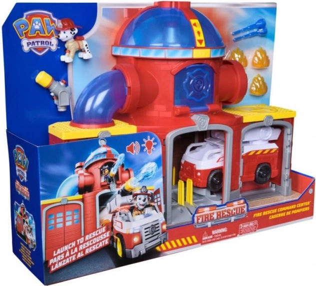 Paw Patrol Vigili del Fuoco – stazione dei pompieri interattiva Fire Rescue