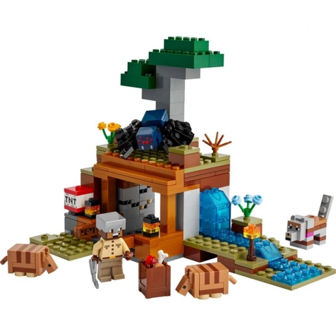 Avventura nella miniera di armadilli LEGO Minecraft