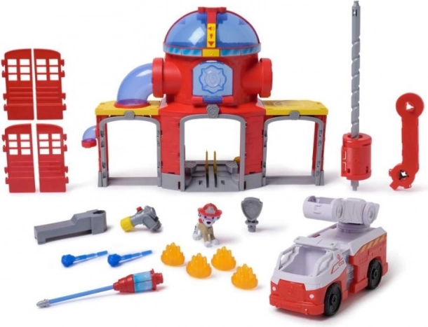 Paw Patrol Vigili del Fuoco – stazione dei pompieri interattiva Fire Rescue