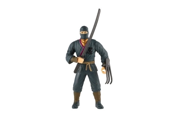 Figura ninja con accessori