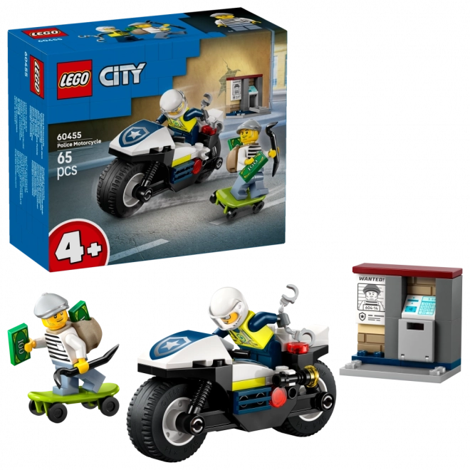 Lego City Polizia: Inseguimento in moto
